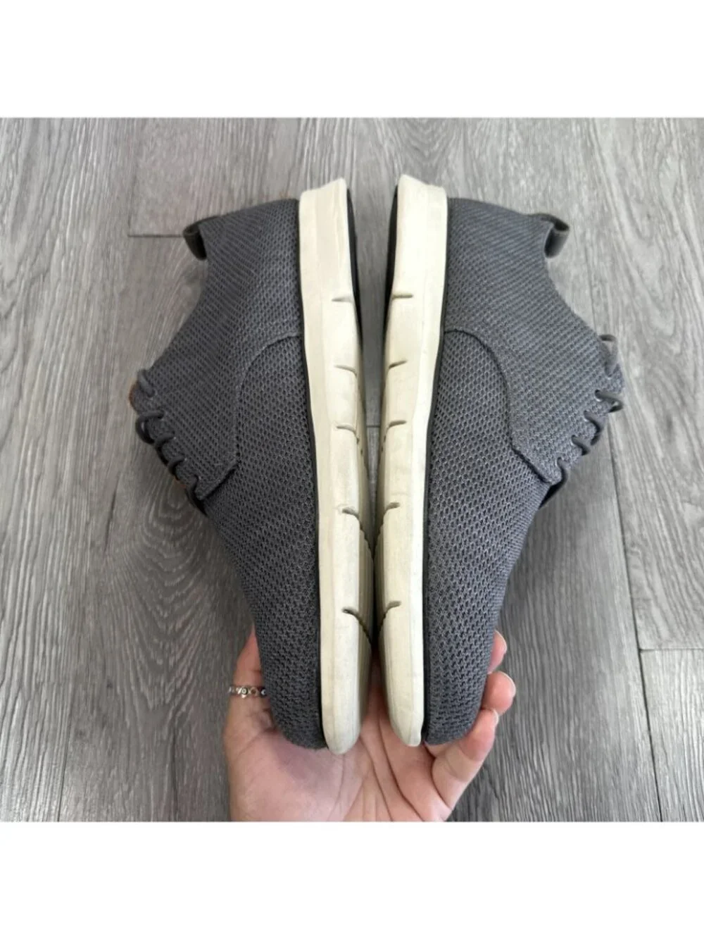 Cole Haan Shoes Owen Grand OS Knit Derby Mens 10.5 Gray Sneakers Casual